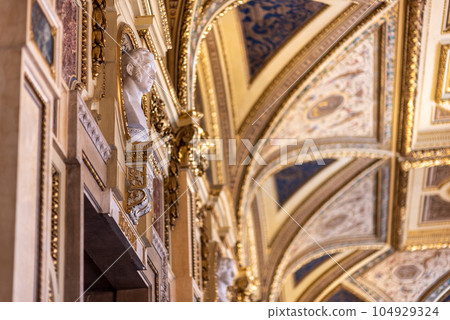 Interior of the Vienna State Opera house in Viena Austria 104929324