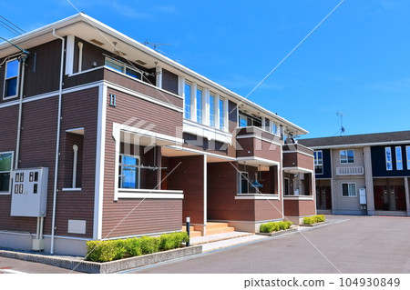 出租公寓和住宅區的形象 104930849