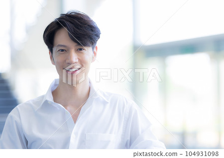 Beauty male portrait 104931098