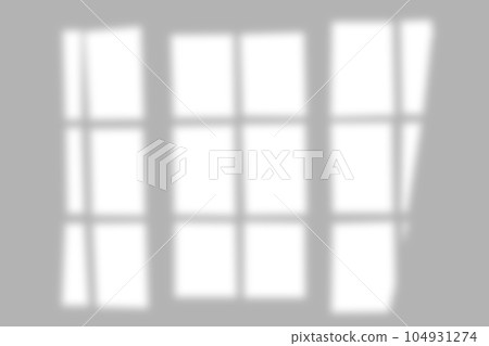 Overlay shadow from windows, openings and tropical plants. Overlay shadow from windows, openings and tropical plants. 104931274