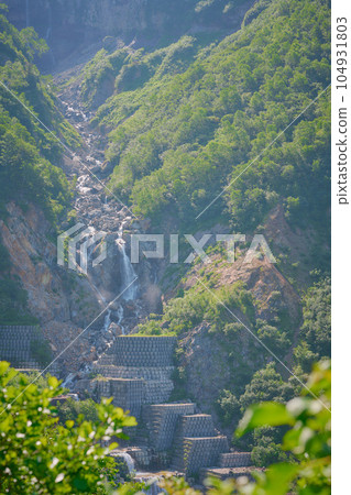 從白山步道看到的瀑布 從白山步道看到的瀑布 104931803