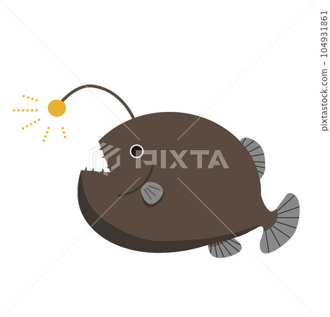 棕色琵琶魚 棕色琵琶魚 104931861