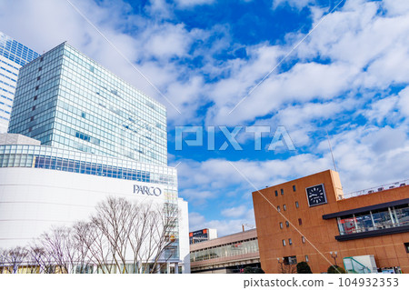 [宮城的都市風景]仙台站西口周邊的都市風景（Sendai Parco Aeru）） 104932353