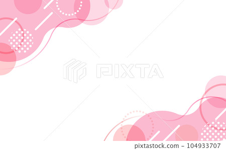 Pastel color pop frame pink _ no background _ horizontal 3 Pastel color pop frame pink _ no background _ horizontal 3 104933707