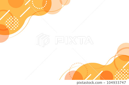 Pastel color pop frame orange _ no background _ horizontal 3 Pastel color pop frame orange _ no background _ horizontal 3 104933747