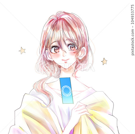 女算命師塔羅牌1張夜光 女算命師塔羅牌1張夜光 104933775