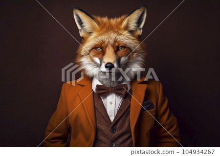 Fox businessman "AI-generated image" 104934267
