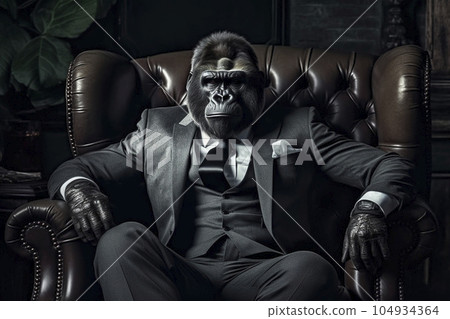大猩猩商人“AI生成圖像” 104934364