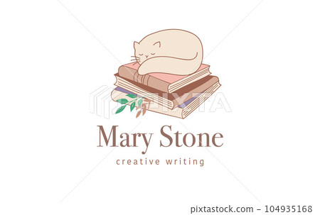 Hand drawn pastel colors books illustration, print and logo. Vintage vector art poster and banner. Hand drawn pastel colors books illustration, print and logo. Vintage vector art poster and banner. 104935168