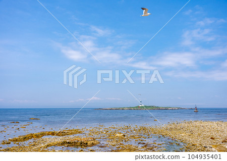 Tsugaru Strait, Omasaki Lighthouse, Benten Island, Omasaki, the northernmost tip of Honshu Tsugaru Strait, Omasaki Lighthouse, Benten Island, Omasaki, the northernmost tip of Honshu 104935401