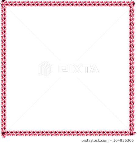 Square chain frame Square chain frame 104936306
