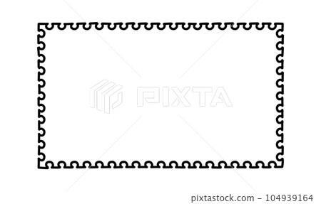 Doodle frames. Rectangle hand drawn borders. Squared ornament frame for sketchbook or bullet journal. Vector collection 104939164