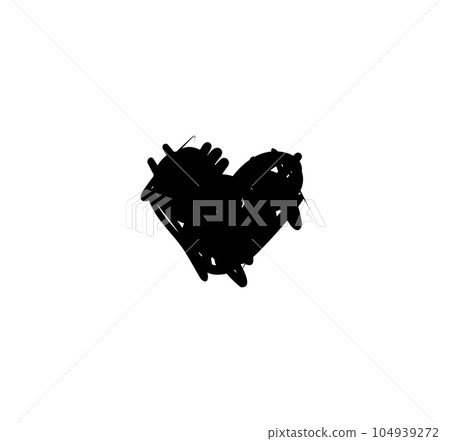 Scribble pen strokes. Doodle pencil scratch. Vector freehand shapes. 104939272