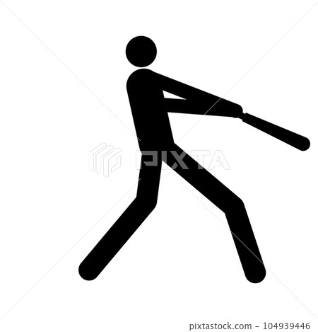 baseball player icon vektor baseball player icon vektor 104939446