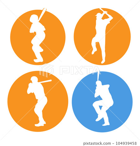 baseball player icon vektor 104939458