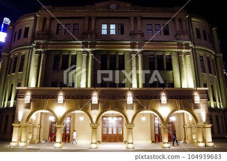 Illuminated North Gate landmark: Taipei's Historic Postal Museum. 104939683