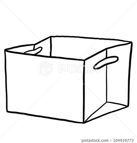 cardboard box for packing 104939773
