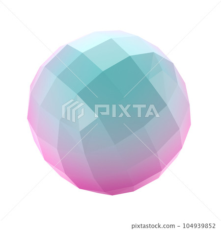 3d element abstract polygon ball metal geometric shape. Realistic glossy turquoise and lilac gradient luxury template decorative design illustration. Minimalist bright circle volumed mockup isolated 3d element abstract polygon ball metal geometric shape. Realistic glossy turquoise and lilac gradient luxury template decorative design illustration. Minimalist bright circle volumed mockup isolated 104939852