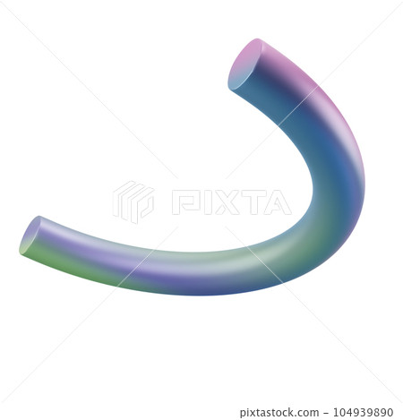 3d dimensional abstract shape semiring geometric metal. Realistic glossy gradient luxury template decorative design illustration. Minimalist bright semi ring mockup isolated with clipping path 3d dimensional abstract shape semiring geometric metal. Realistic glossy gradient luxury template decorative design illustration. Minimalist bright semi ring mockup isolated with clipping path 104939890