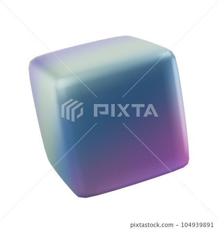 3d block object metal cube abstract geometric shape. Realistic glossy gradient luxury template decorative design illustration. Minimalist bright element mockup isolated with clipping path 3d block object metal cube abstract geometric shape. Realistic glossy gradient luxury template decorative design illustration. Minimalist bright element mockup isolated with clipping path 104939891