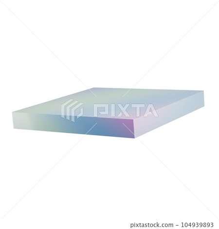 3d metal rectangle abstract geometric shape podium. Realistic glossy gradient luxury template decorative design illustration. Minimalist bright rectangle mockup isolated with clipping path 3d metal rectangle abstract geometric shape podium. Realistic glossy gradient luxury template decorative design illustration. Minimalist bright rectangle mockup isolated with clipping path 104939893