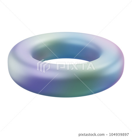 3d abstract shape metal donut geometric. Realistic glossy gradient color luxury template decorative design illustration. Minimalist bright mockup isolated with clipping path 3d abstract shape metal donut geometric. Realistic glossy gradient color luxury template decorative design illustration. Minimalist bright mockup isolated with clipping path 104939897