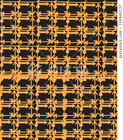 Arrow pattern seamless vector  104940137