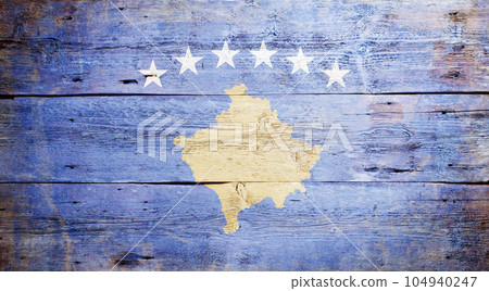 Flag of Kosovo 104940247