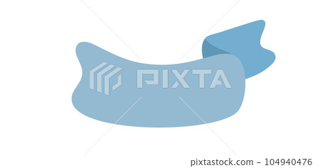 Tiffany color ribbon banner icon, Web design element. Hand drawn vector illustration. Place for your text for business, greeting card and holidays copy space Tiffany color ribbon banner icon, Web design element. Hand drawn vector illustration. Place for your text for business, greeting card and holidays copy space 104940476