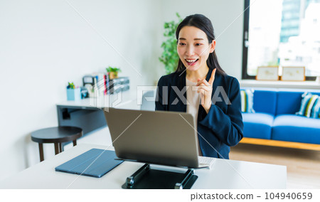 Women working from home 104940659