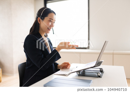 Women working from home 104940710
