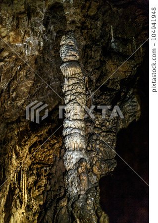 Inside cave scene Inside cave scene 104941948
