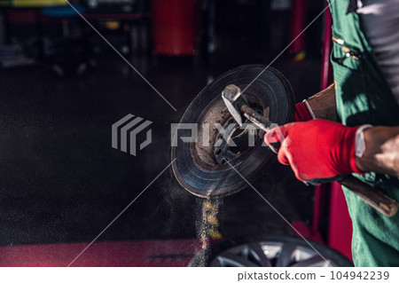 Professional mechanic man Professional mechanic man 104942239