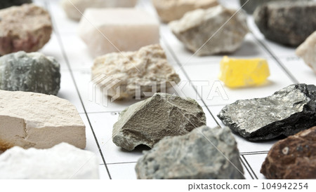 Collection of minerals 104942254