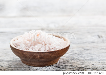 Pink salt 104942320