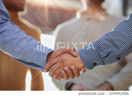 Good deal. Two business people shaking hands Good deal. Two business people shaking hands 104942806