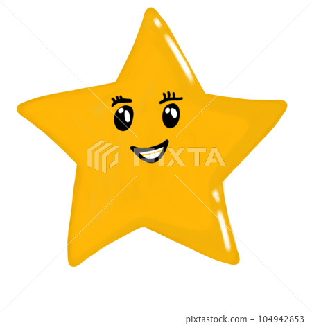 yellow star 104942853