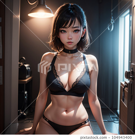 AI girl 104943400