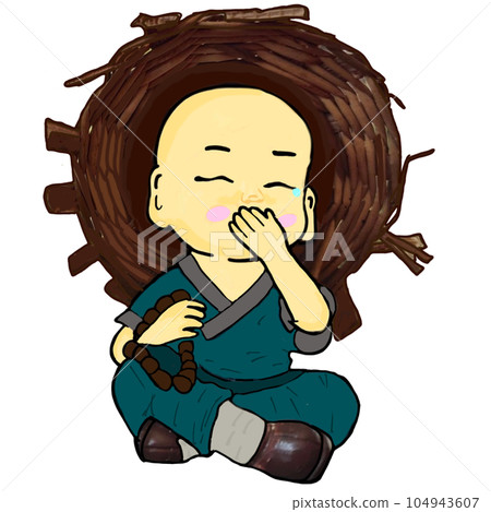 Sleepy kid 104943607