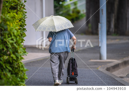 Yokohama cityscape in Japan No sunshine, cloudy but no sign of rain...Aging society...=in Yokohama city Yokohama cityscape in Japan No sunshine, cloudy but no sign of rain...Aging society...=in Yokohama city 104943910