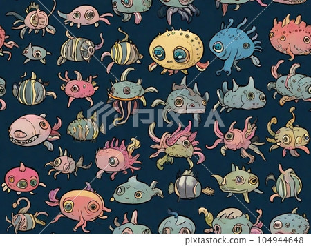 Mystery Solving Undersea: Deep Sea Glow Background Image Mystery Solving Undersea: Deep Sea Glow Background Image 104944648