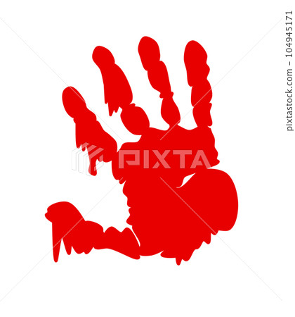 鬼魂的手印插圖,似乎因害怕靈異現象而顫抖 鬼魂的手印插圖,似乎因害怕靈異現象而顫抖 104945171