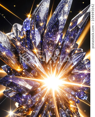 Crystal and space AI 104945642