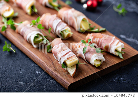 Christmas or New Year party appetizer Christmas or New Year party appetizer 104945778