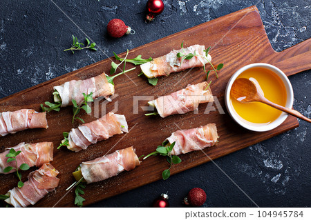Christmas or New Year party appetizer Christmas or New Year party appetizer 104945784