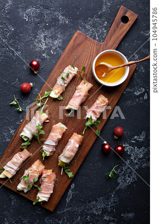 Christmas or New Year party appetizer Christmas or New Year party appetizer 104945786