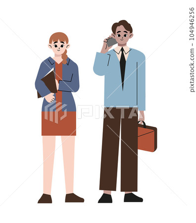 vector, business, businessman 104946256
