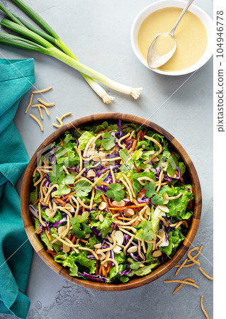Asian style salad slaw 104946778