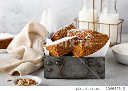 Gingerbread bars for Christmas 104946843