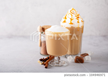 Pumpkin spice latte Pumpkin spice latte 104946971